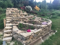 Rock garden from its side 2